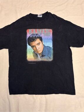 Black Elvis Week 2002 Short Sleeve Graphic Tee